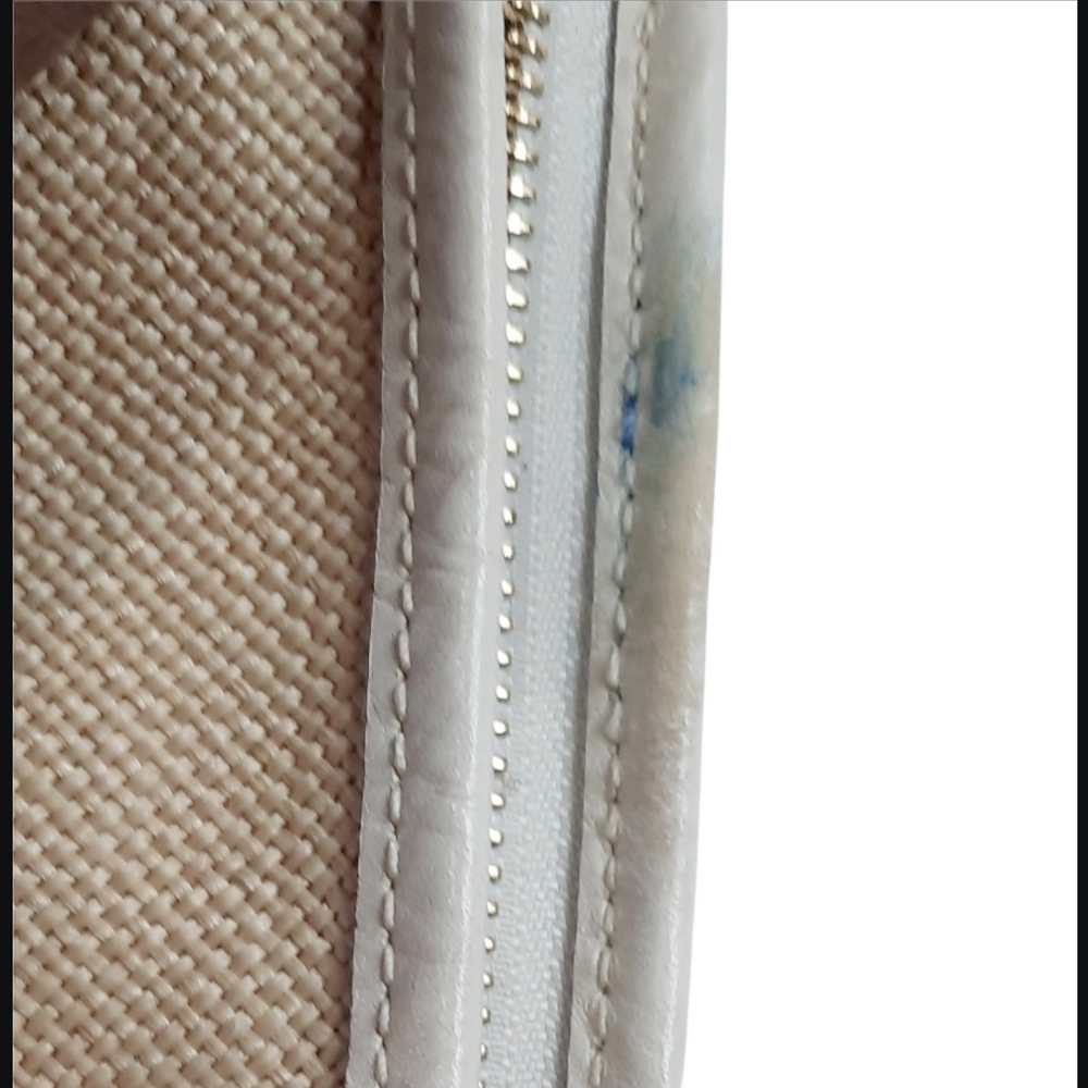 COACH Vintage L053-4710 Canvas & Leather Shoulder Bag Beige Braided Strap Hobo - Picture 5 of 6
